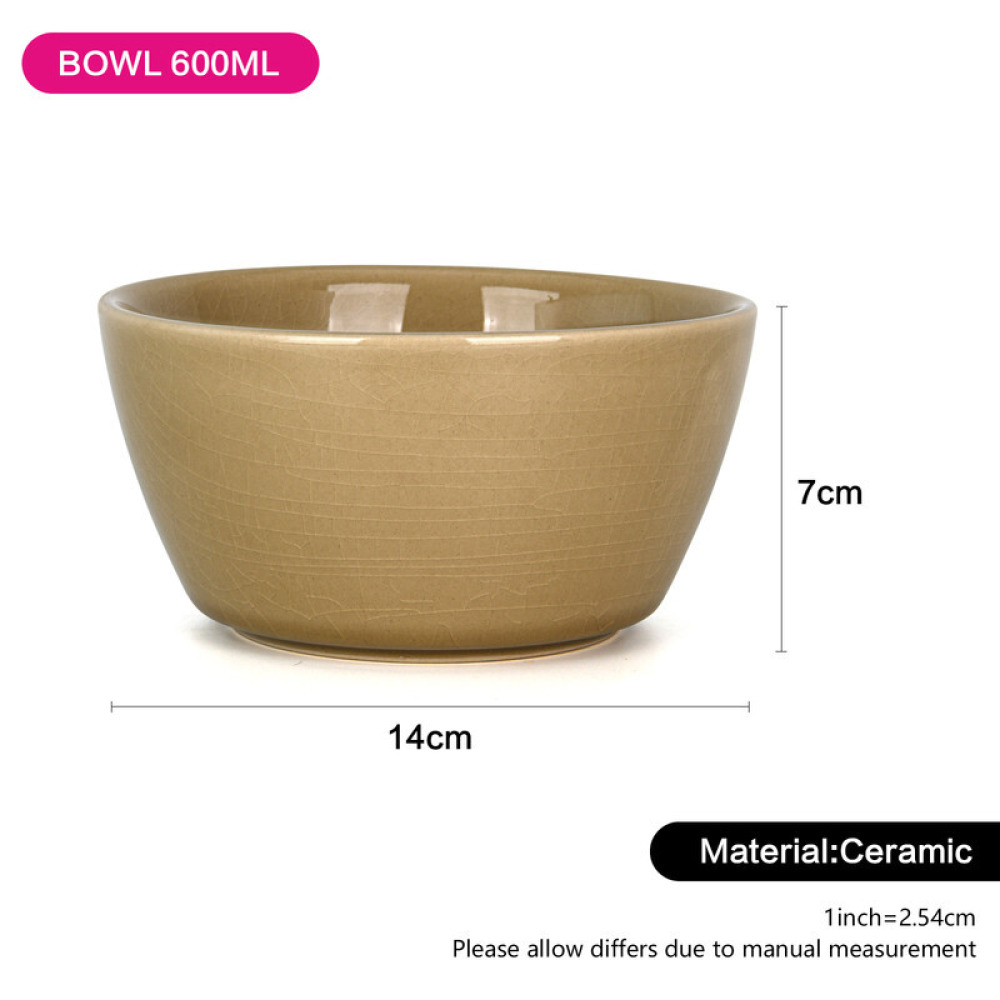 FISSMAN Ceramic Bowl Brown 14cm - 2