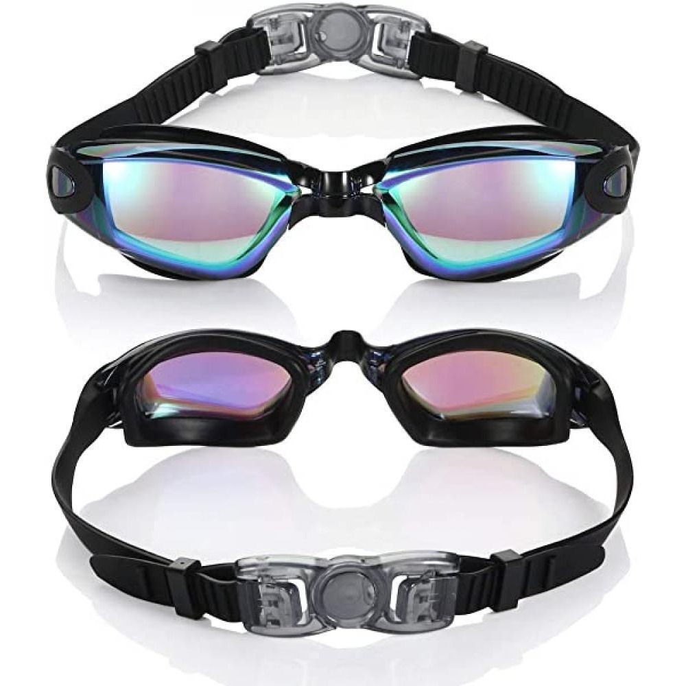 TaemBuy / Swimming goggles, Anti-fog and no leaking for adult youth and kids, Black - 2