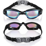 TaemBuy / Swimming goggles, Anti-fog and no leaking for adult youth and kids, Black - 2 miniature