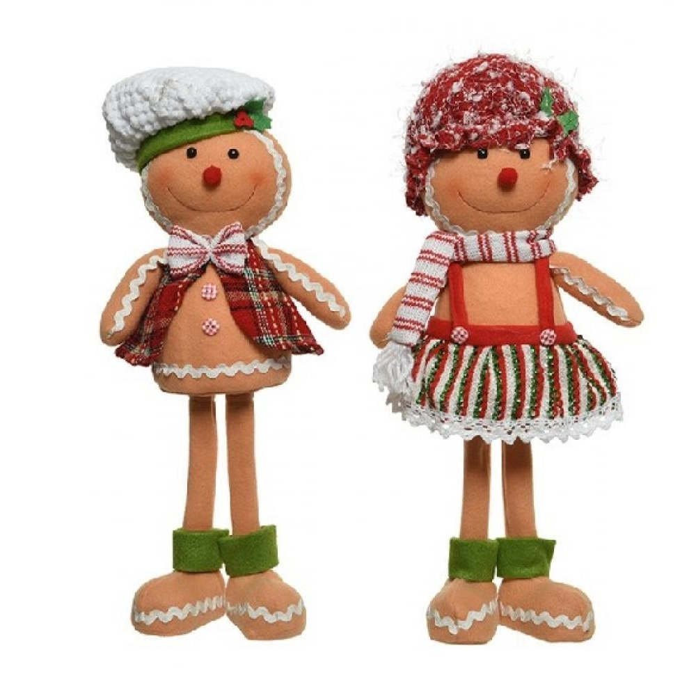 كايمنجك ديكوريس 40 سم خبز الزنجبيل بوليستر متنوع 1 قطعة - 1