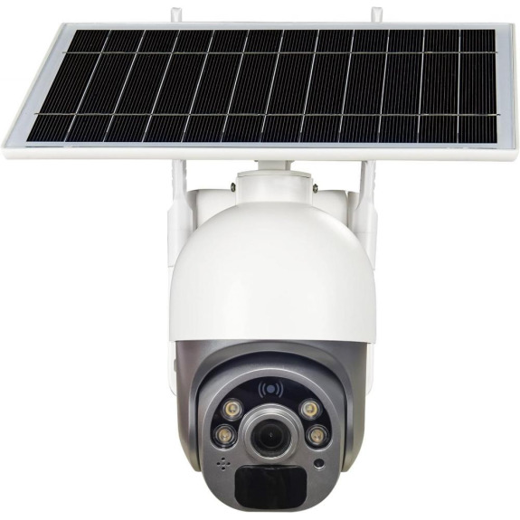 Unihoms Full HD Battery Built in With Solar Panel Full Color Night Vision Wide angle