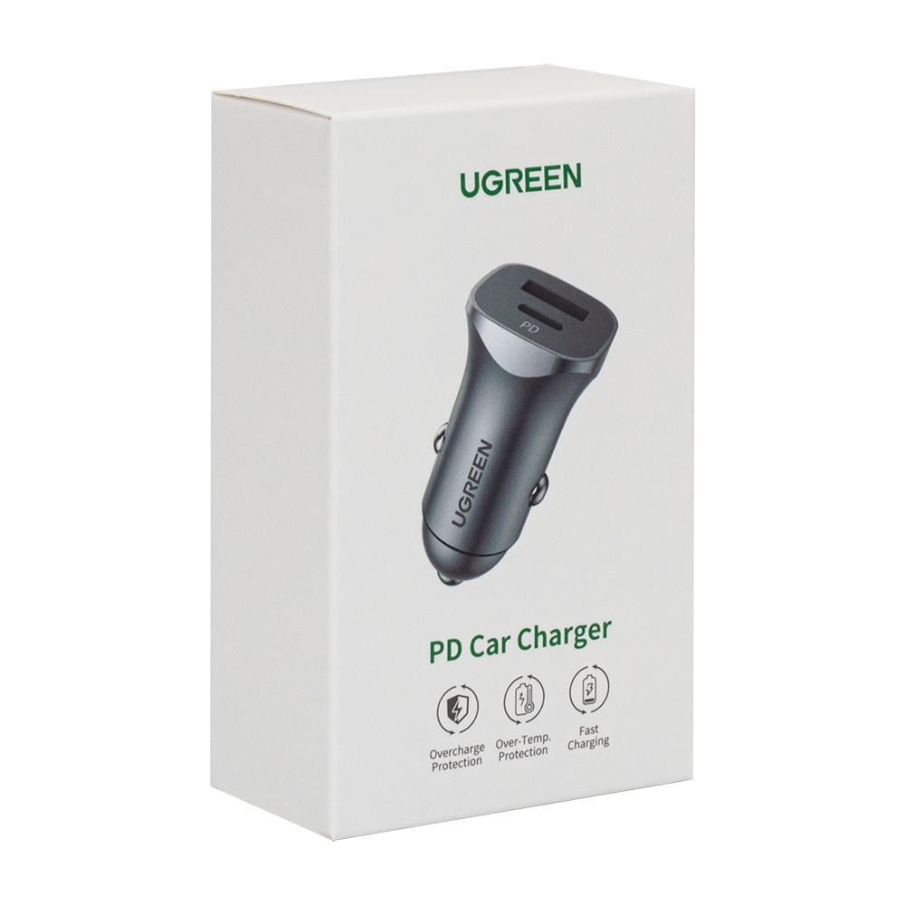 يوجرين / شاحن سيارة ، PD 24W ، متوافق مع Type-c - 4