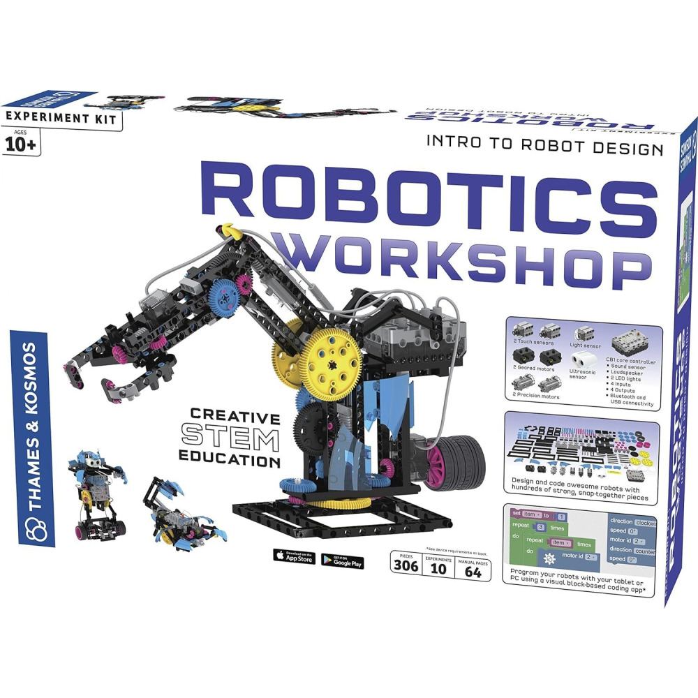 STEM Kit Thames & Kosmos Robotics Workshop for Kids - 1