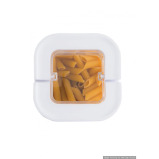 Little Storage White Flip Canister Value Pack 4 Pieces - 5 miniature