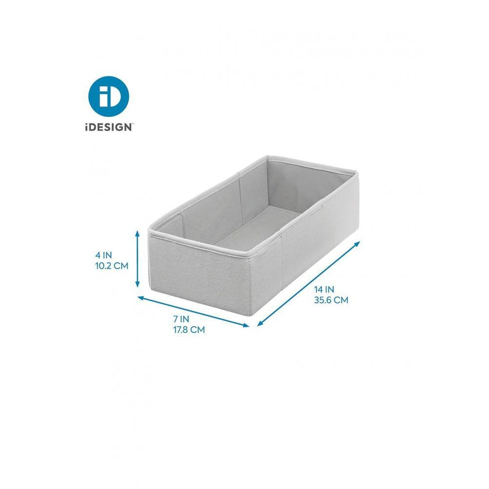 iDesign Evie Drawer Organizer 1-2S Grey - 2