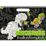 Dinosaurs Doodle Colouring Book - 1 miniature