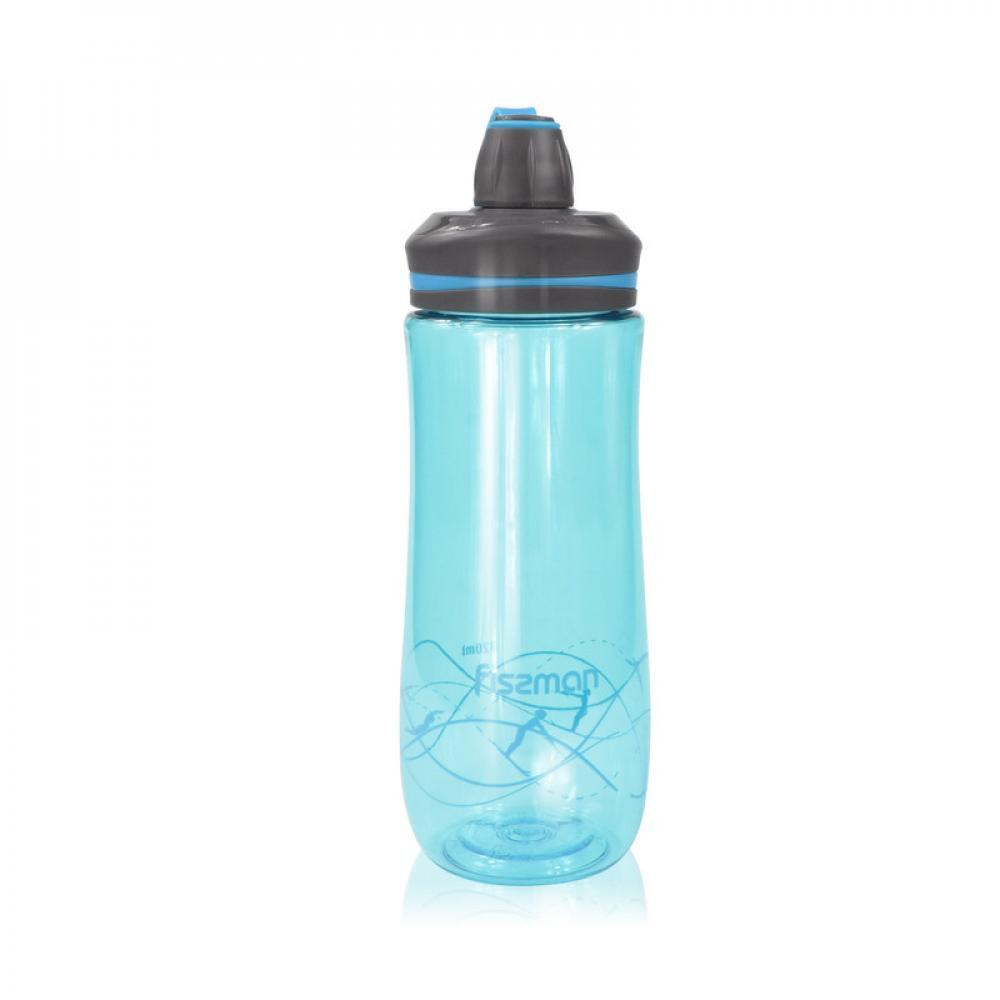 Fissman Sports\/ Gym Water Bottle With Leakproof Blue\/Black 820ml - 1