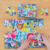 eeBoo: Magical Creatures - 20 Piece Puzzle - 15 x 11 Kids Jigsaw, Glossy Pieces, Preschool Puzzle, Ages 3+ - 4 miniature