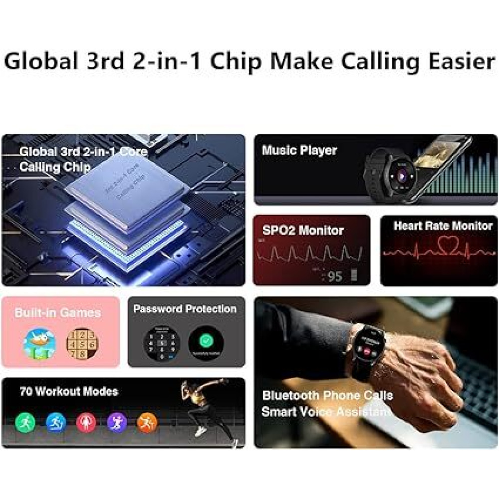 Calling watch KIESLECT kr Xiaomi Mijia Black - 3