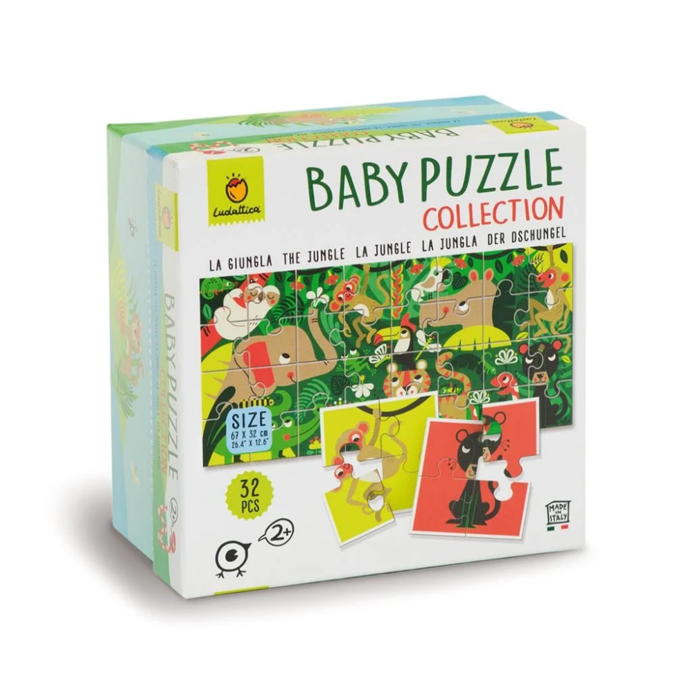 Ludattica Dudu Baby Puzzle Collection The Jungle - 1