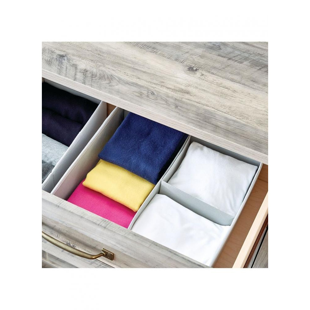 iDesign Evie Drawer Organizer 1-3S Grey - 5