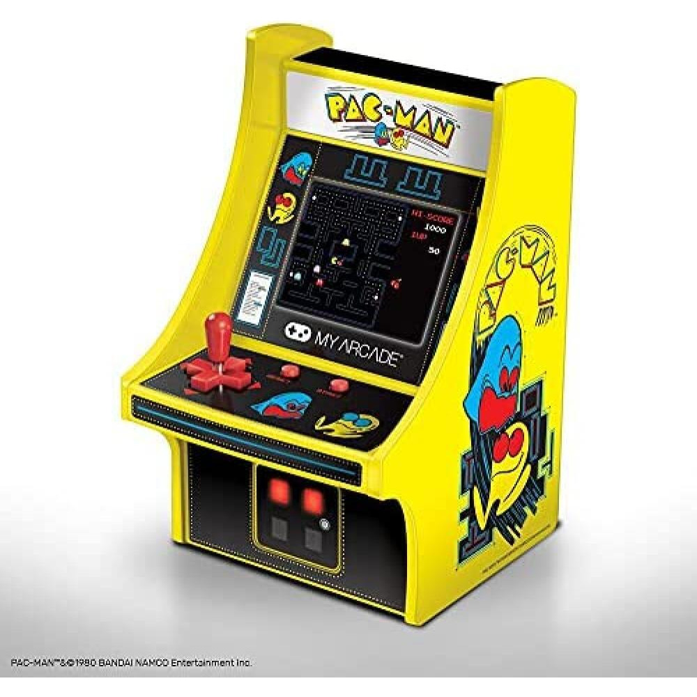 My Arcade Pac-Man Micro Player 6.75" Mini Arcade Cabinet - 10