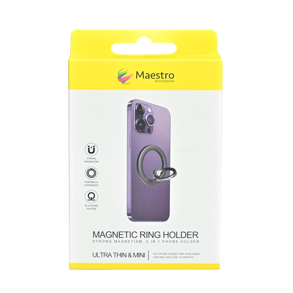 Maestro Magnetic 2 In 1 Ring Holder Blue - 1