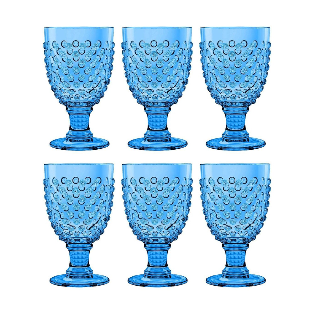 TarHong 17oz Hobnail Goblet Cobalt Blue - 5