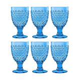 TarHong 17oz Hobnail Goblet Cobalt Blue - 5 miniature