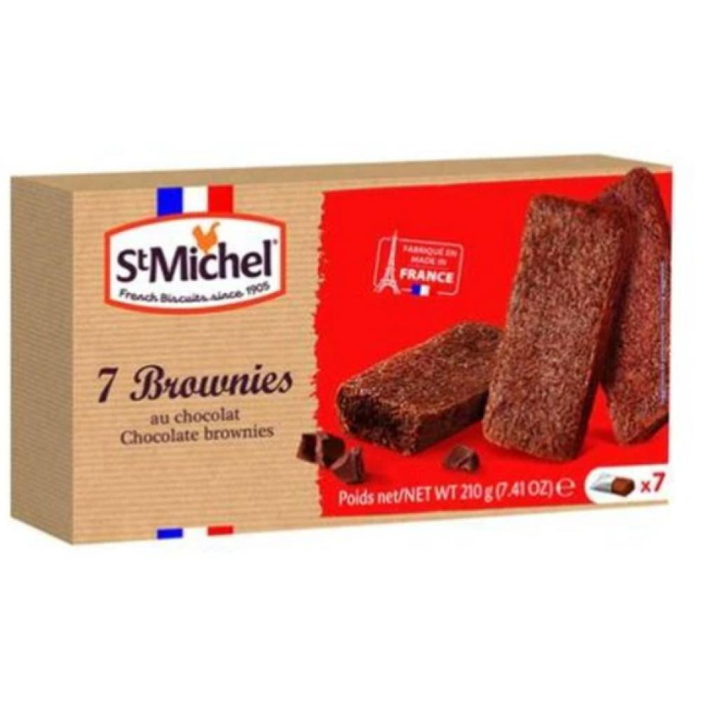 St. Michel 7 Brownies Chocolate 210g - 1