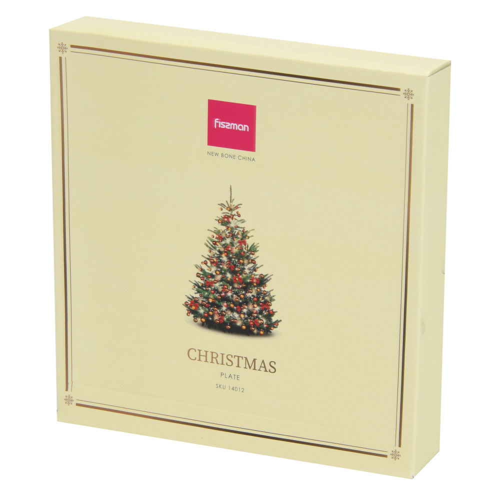 Fissman, Plate Christmas, 27cm, New Bone China - 7