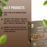 Nagaad Organic Commiphora Myrrh Resin Ладан - 100% Сертифицированная Органическая Дикая Чистая И ВЫСОКОКАЧЕСТВЕННАЯ Ароматическая Смола - 4 miniature