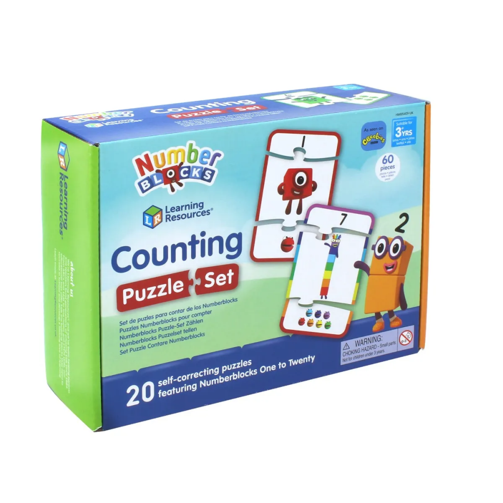 Learning Resources Numberblocks Counting Puzzle Set - 5
