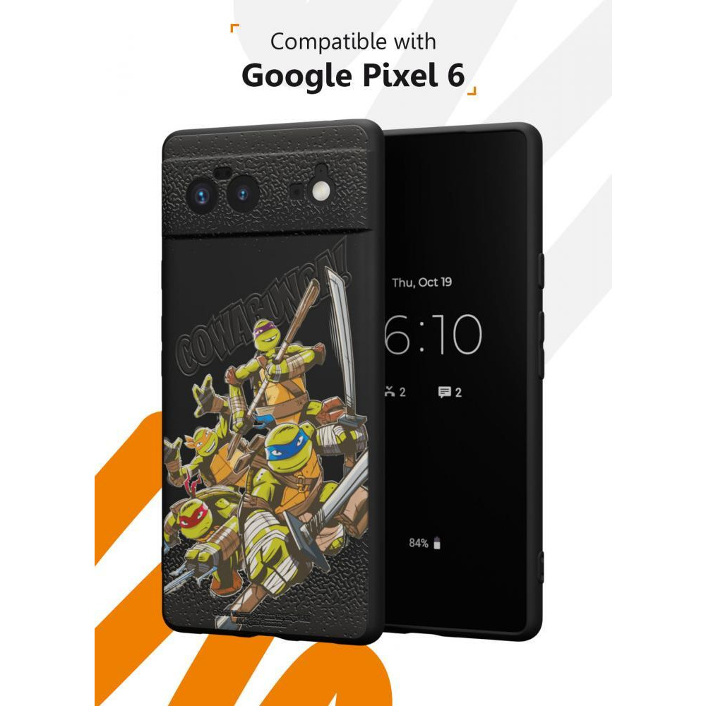 чехол Для PIXEL 6, Противоударный Защитный Чехол Для Телефона pixel 6 С рисунком Кавабанга - 2