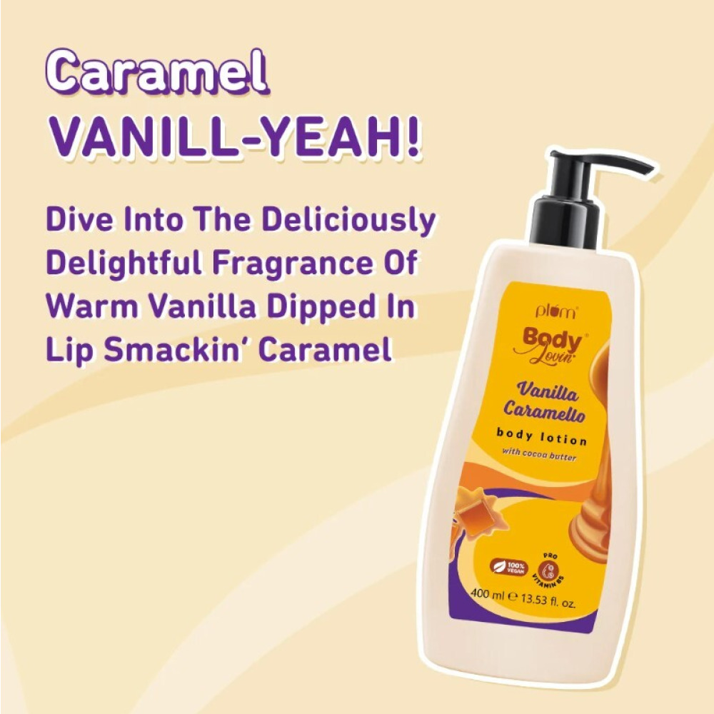 Лосьон Для Тела Plum Vanilla caramello От Plum Bodylovin 400 мл - 4