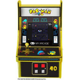 My Arcade Pac-Man 40th Anniversary Micro Player, Fully Playable, 6.75 Inch Collectible, Full Color, Gold Plated, Battery or Micro USB Powered (DGUNL-3 - 3 miniature