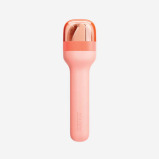 Zoku Pocket Neatly Nesting Set of 3 Utensils has a Spoon, Fork and Knife, Peach - 1 miniature