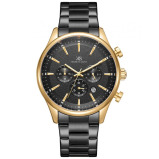 Kenneth Scott Men's Black Dial Chronograph Watch - K22105-GBBB - 1 miniature