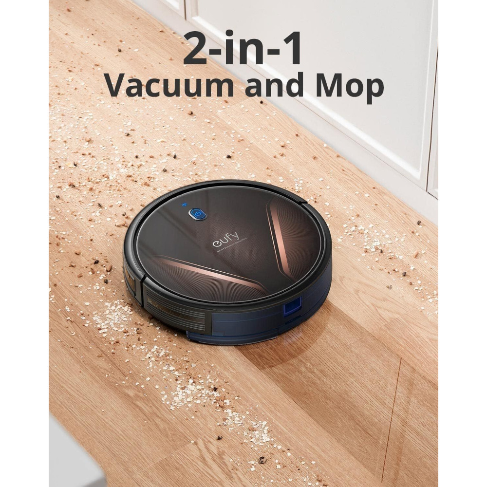 مكنسة كهربائية روبوتية EUFY T2258k11 ROBOVAC G20 HYBRID 2500 Pa باللون الأسود - 2