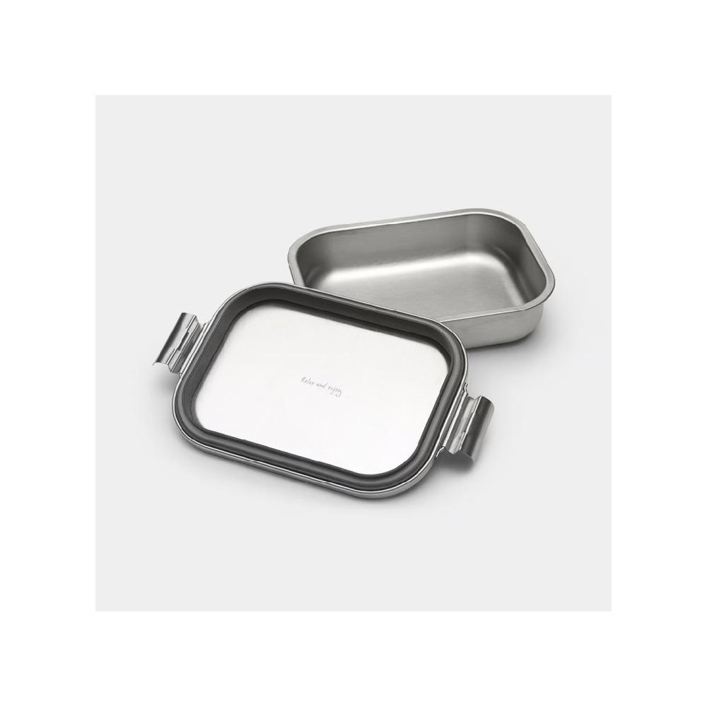 Brabantia Make \& Take Lunch Box Med, Нержавеющая Сталь, Матовая - 2