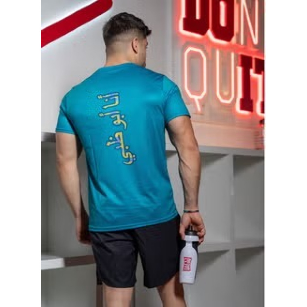 ФУТБОЛКА UAEJJ I Am Abu DHABI, СИНЯЯ, размер XL - 4