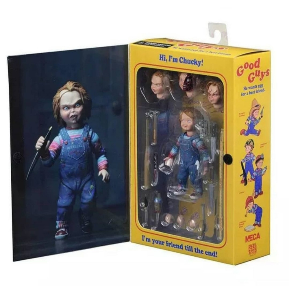 NECA Good Guys Child Play Фигурка Чаки Ultimate 4 ДЮЙМА Horror Childs - 1