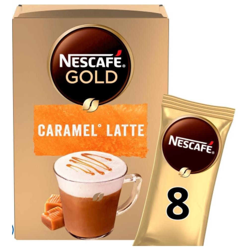 Nescafé Gold Caramel Latte 8 x 17 Г - 136 г - 1