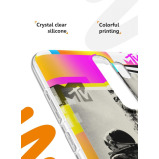 for Redmi Note 8 Pro Case, Shockproof Protective Phone Case for Redmi Note 8 Pro, with MTV Spaceman Pattern - 4 miniature