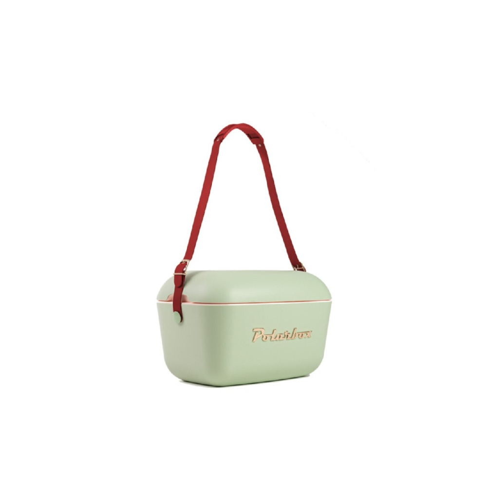 Polarbox 12 Liters Christmas Cooler Box Olive - GreenIce Box for Beach, Picnic \& Party  Convertible Lid  Lunch Box  thermal cooler box  Ice Coole - 1