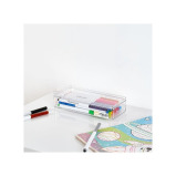 Коробка Для Канцелярских Принадлежностей HOMESMITHS, прозрачная, 21 x 9 x 4,8 см - 4 miniature