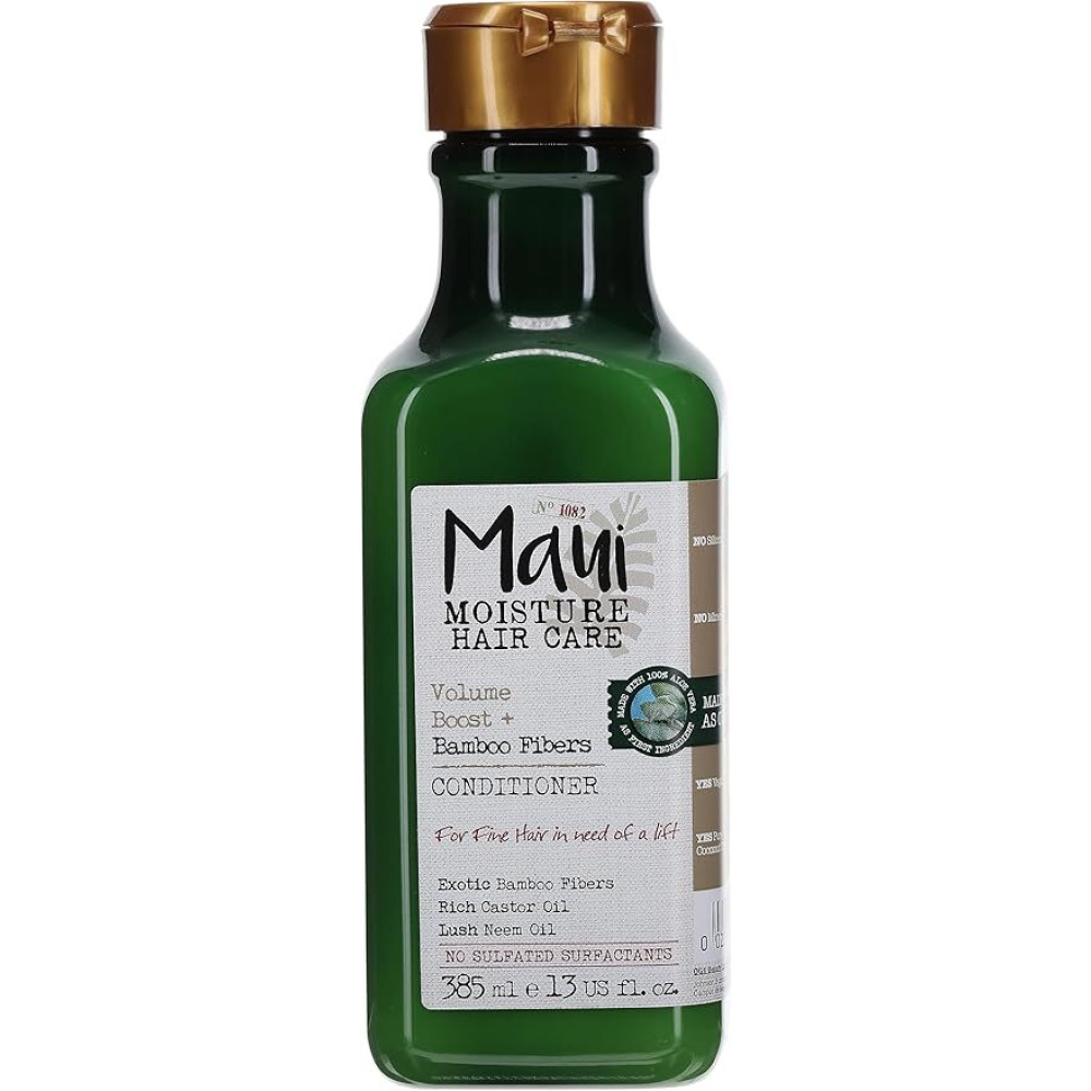 Maui Moisture, кондиционер для увлажнения и восстановления волос + бамбуковые волокна, 385 мл - 1
