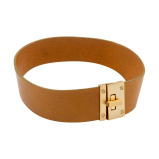 ACCENT Leather choker with accent buckle - 3 miniature