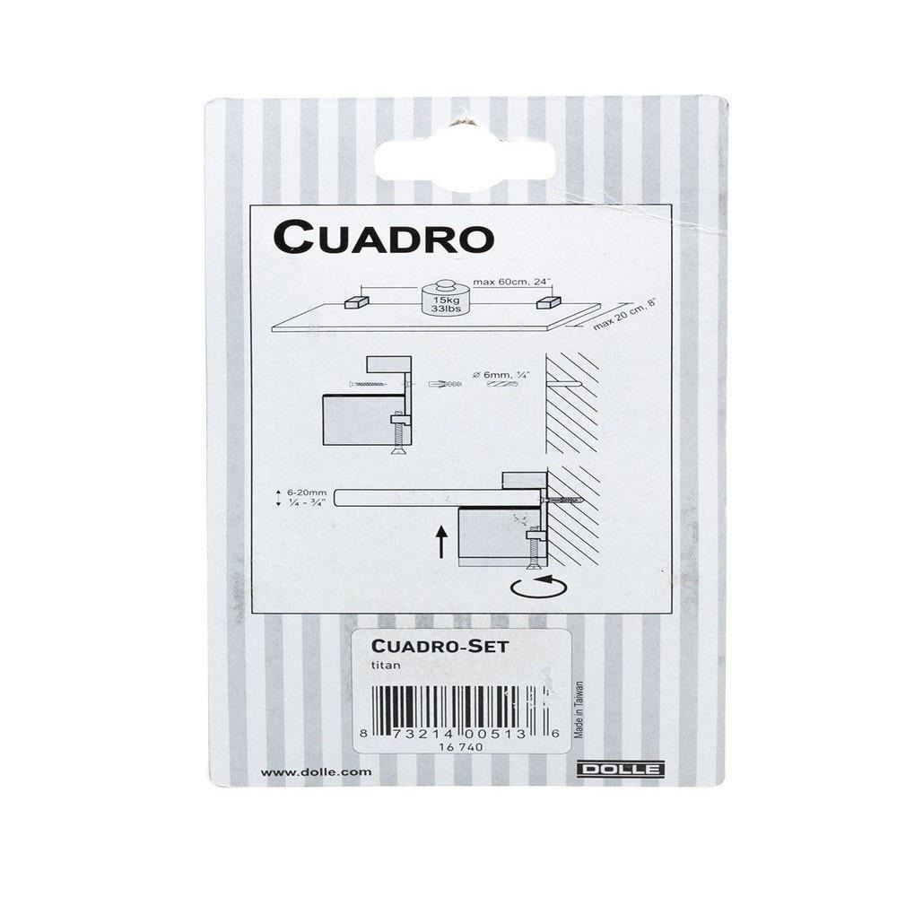 Dolle ADJ Met Clip Cuadro Set 316 - ¾ inch Stainless Steel - 2