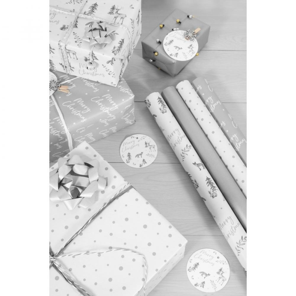 RSW 8 Meter Wrap Pack Silver Deer 4 Meter Raffia 8 Tags - 3