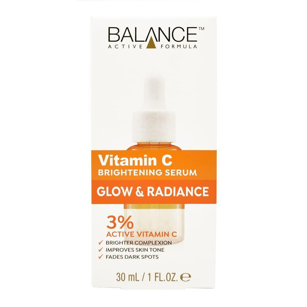 Balance \/ Serum, Active formula, Vitamin C, 1 fl oz (30 ml) - 1