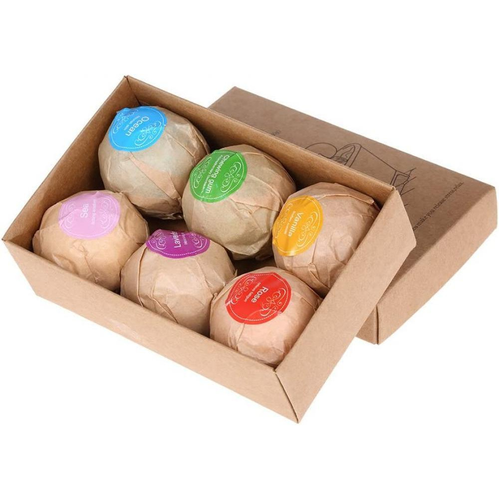 Generic/ Набор бомбочек для ванны, 6 шт. - 3