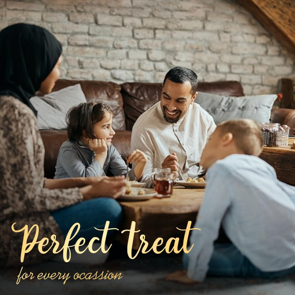 Al Sultan International Sweets  Mixed Nawashef luxury Ajwa Maamoul, Barazek, Ghareba, 400 g - 7