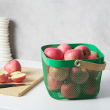 IKEA RISATORP Basket, Dark Green, 25x26x18 cm - 2 miniature