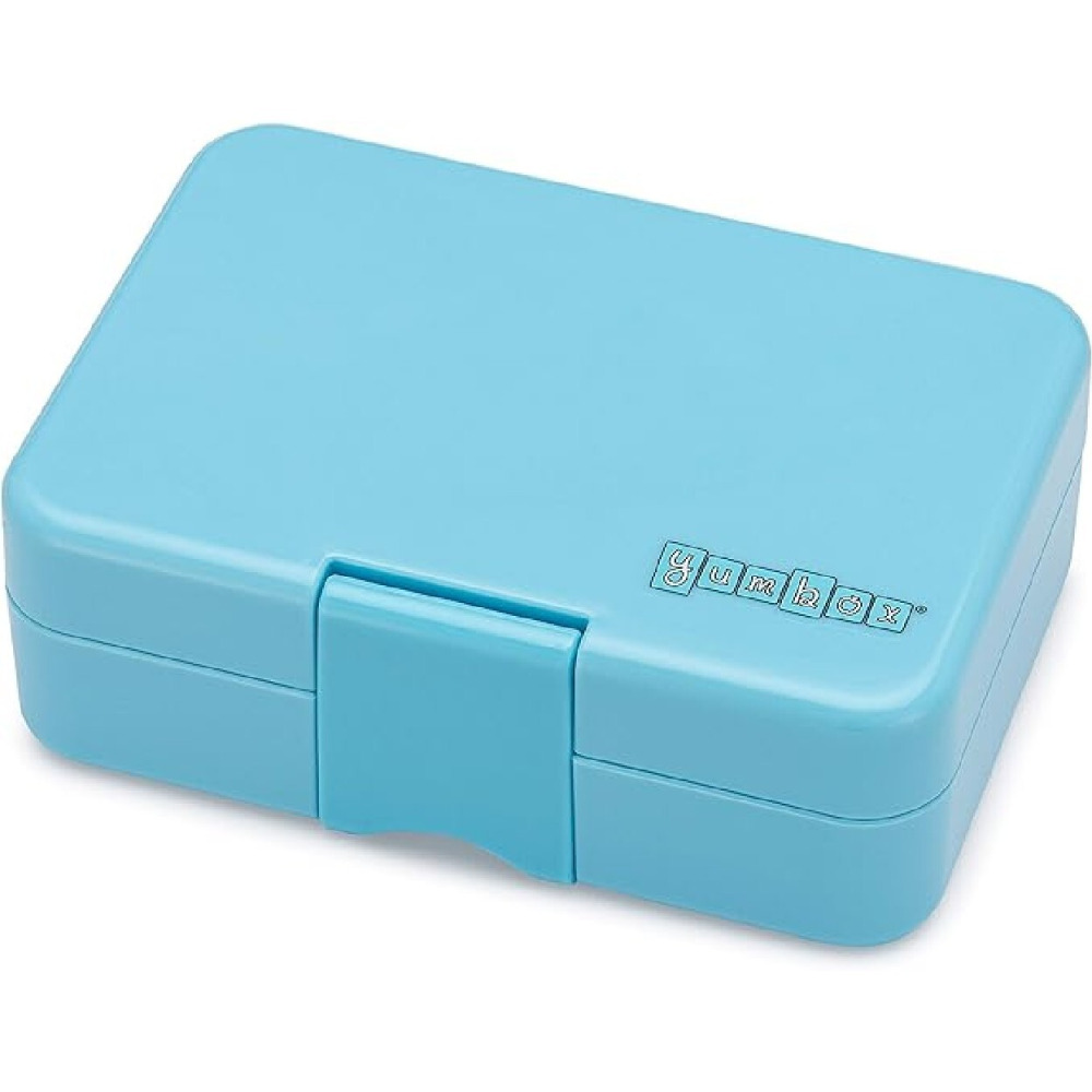 Yumbox Snack 3-Compartment Snack Box Blue - 1