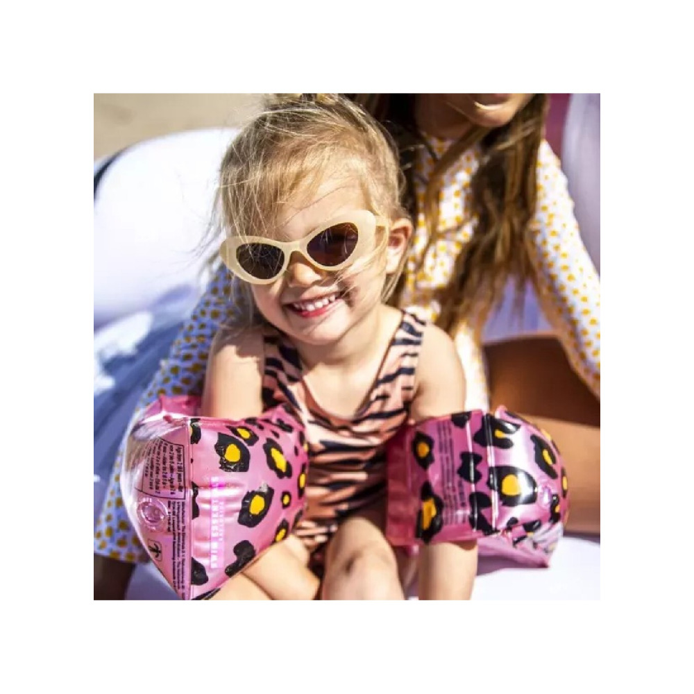 Swim Essentials, Swimming armbands, Rose-gold leopard, Inflatable, 2-6 years - 5