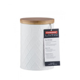 Typhoon Embossed Tea Storage White - 2 miniature