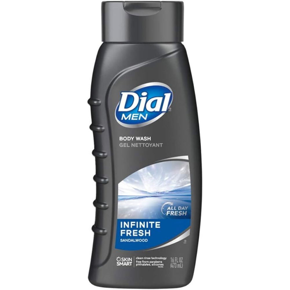 Dial Men Body Wash Infinite, fresh, 16 Ounce - 1