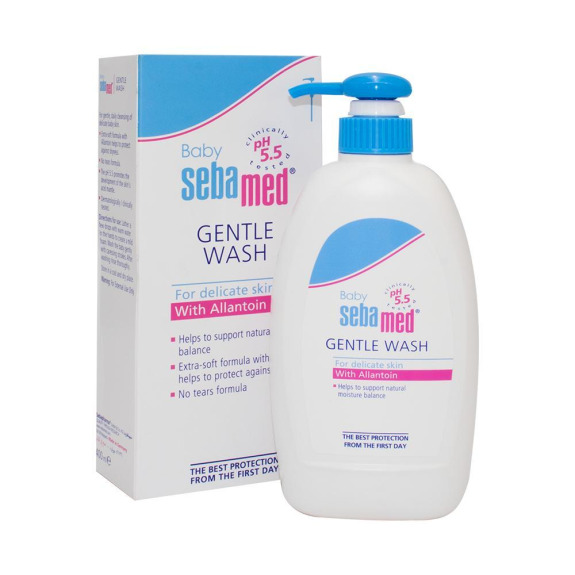 Sebamed \/ Bath products for kids, Baby gentle wash, For delicate skin, With allantoin, 13.5 fl.oz (400 ml)