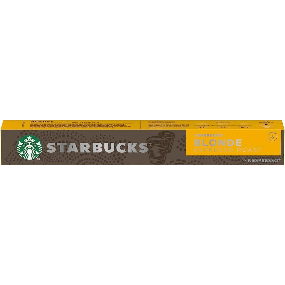 Starbucks / Coffee capsules, Blonde espresso roast, Smooth and sweet notes, 10 capsules - 3